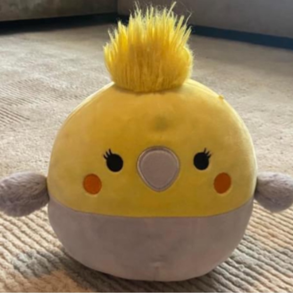 💥6/$35💥 
 Squishmallow Charlize the Cockatiel 8 inches  Easter Squad